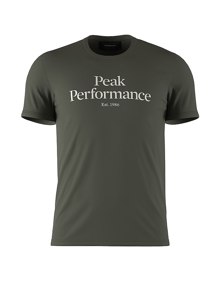 PEAK PERFORMANCE T Shirt Slim Fit  grün | M